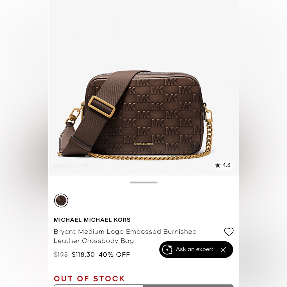 Michael Kors Medium Crossbody Bag